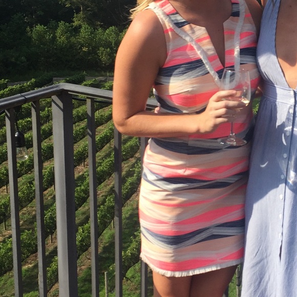 Trina Turk 'Delmi' Jacquard Stripe Shift Dress, Size 6 - Picture 9 of 9